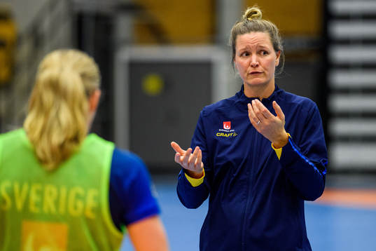 Assisterande förbundskapten Johanna Wiberg