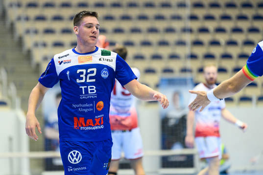 Alingsås Daniel Blomgren jublar