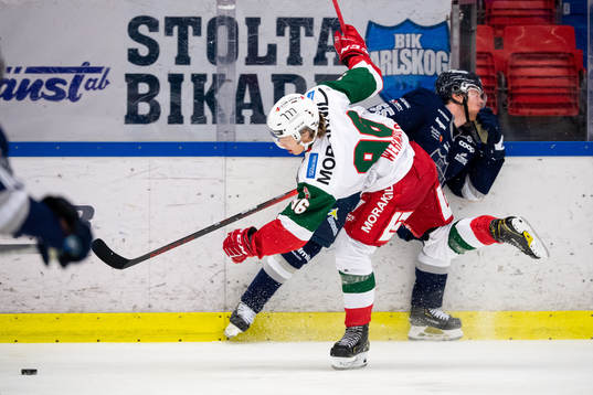Moras Lukas Wernblom och Karlskogas Arvid Aronsson