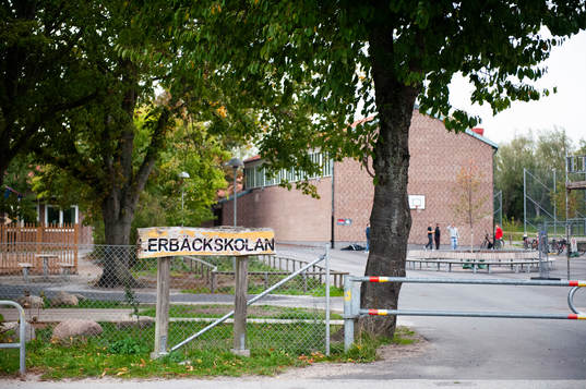 Lerbäckshallen exteriör