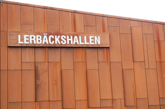 Lerbäckshallen exteriör