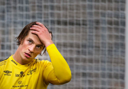 Elfsborgs Simon Olsson deppar