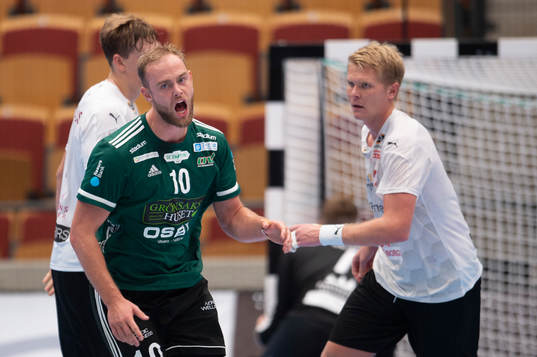 Helsingborgs David Florander jublar