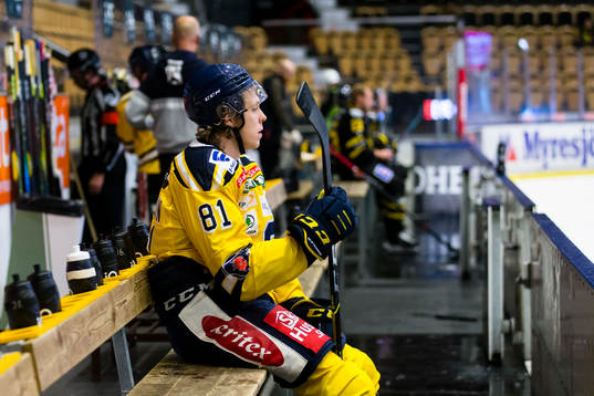 Södertäljes Emil Aronsson deppar