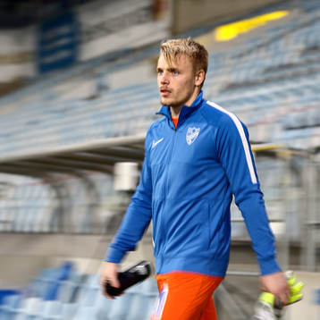 IFK Norrköpings målvakt Isak Pettersson