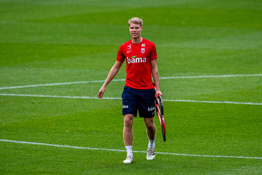 Sigurd Rosted of the Norwegian national football team
