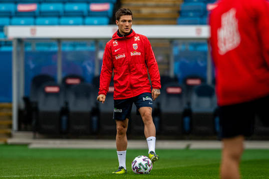 Mathias Normann of the Norwegian national football team