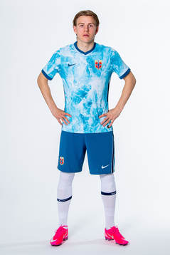 Jens Petter Hauge of the Norwegian national football team