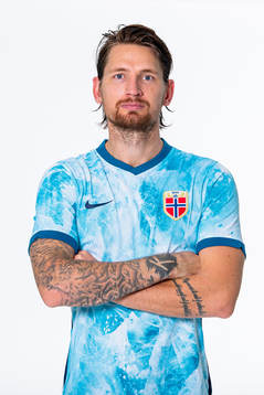 Stefan Strandberg of the Norwegian national football team