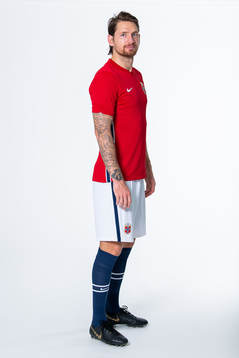 Stefan Strandberg of the Norwegian national football team