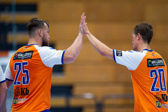Kristianstads Ludvig Jurmala Åström och Emil Frend Öfors