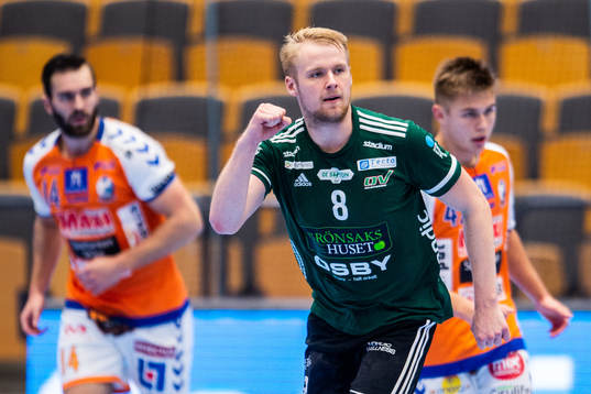 Helsingborgs Emil Lindkvist jublar