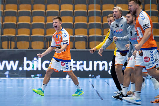 Kristianstads Albin Selin Nilsson jublar