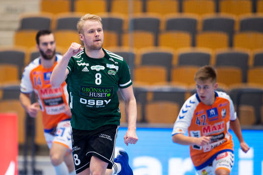 Helsingborgs Emil Lindkvist jublar
