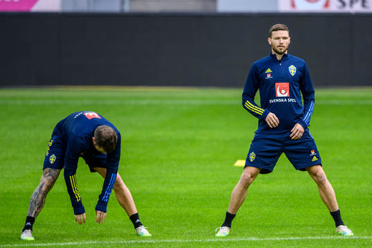 Marcus Berg of the Swedish national football team