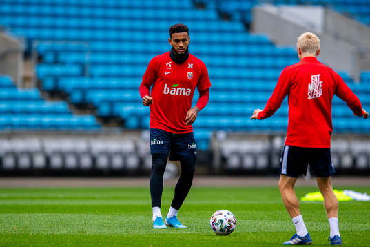 Joshua King of the Norwegian national football team