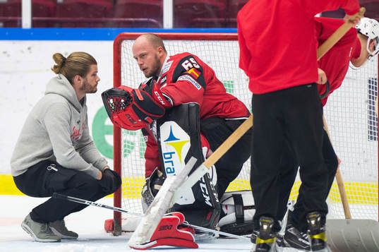 Malmö Redhawks målvakt Oscar Alsenfelt