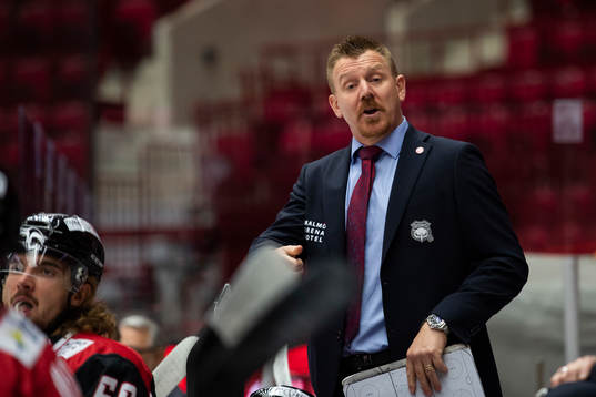 Malmö Redhawks tränare Jesper Mattsson