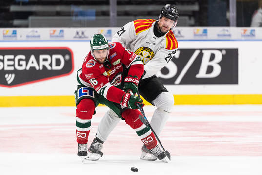 Frölundas Stefan Elliot och Brynäs Patrik Berglund
