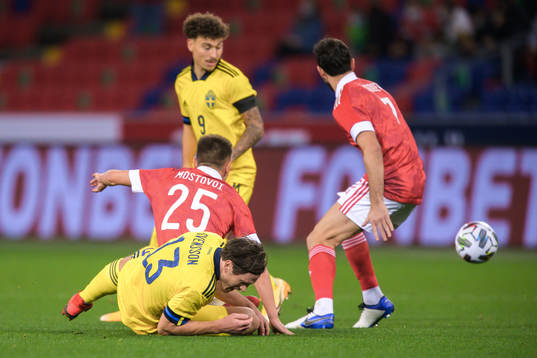 Gustav Svensson of Sweden  and Andrei Mostovoy of Russia