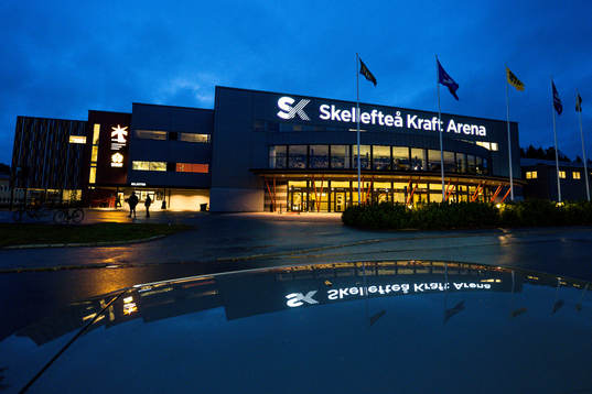 Skellefteå Kraft Arena exteriört