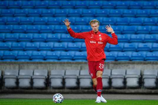 Erling Braut Haaland of Norway