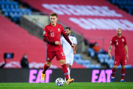 Martin Ødegaard of Norway