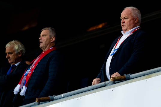 Terje Svendsen, president of the Norwegian Football