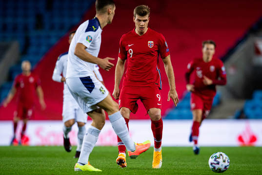 Alexander Sørloth of Norway