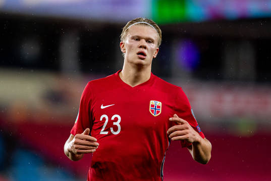 Erling Braut Haaland of Norway