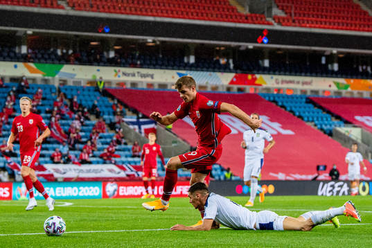 Alexander Sørloth of Norway
