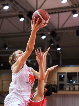 Visbys Moa Fredriksson och Uppsalas Amanda Tivenius