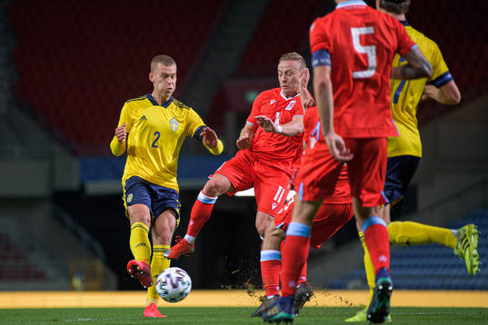 Felix Beijmo of Sweden and Kenen Avdusinovic of Luxembourg