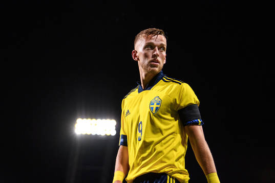 Bläddra bland fler bilder av Football, UEFA Under-21 Championship Qualifier, Sweden - Luxembourg