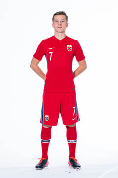 Johan Hove of the Norwegian national under-21 football team