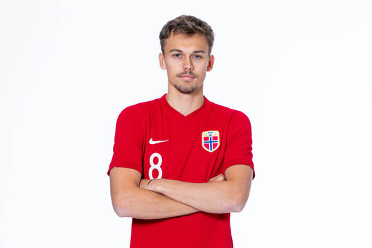 Emil Bohinen of the Norwegian national under-21 football