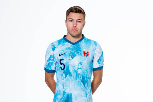 Fredrik André Bjørkan of the Norwegian national under-21