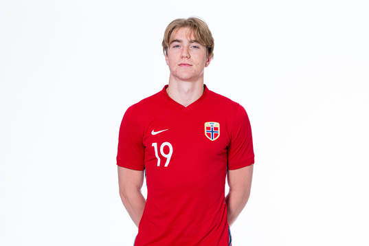 Kristian Thorstvedt of the Norwegian national under-21