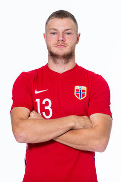 Ulrik Fredriksen of the Norwegian national under-21