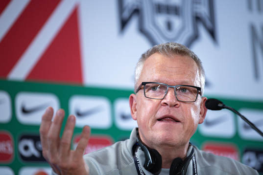 Head coach Janne Andersson of the Swedish national football