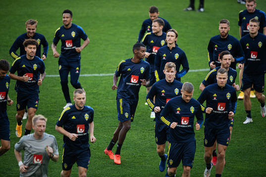 Jordan Larsson, Alexander Isak, Emil Krafth, Gustav