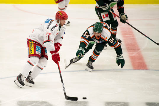 Modos Aaron Gagnon och Kristianstads Johan Lundgren