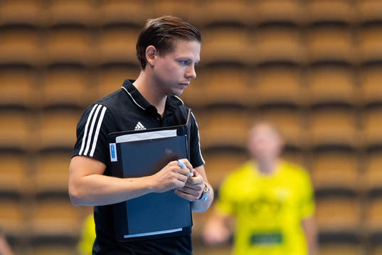 Helsingborgs tränare Toni Johansson
