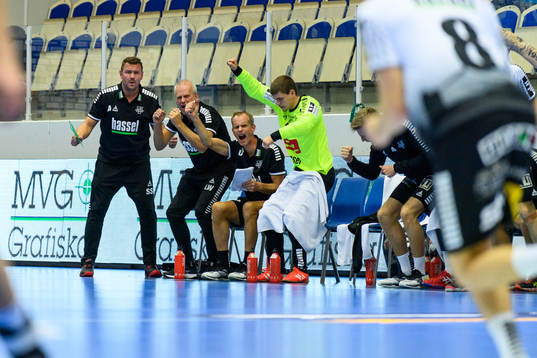 IFK Ystads tränare Sebastian Seifert och assisterande