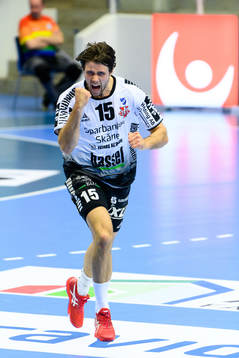 IFK Ystads Christoffer Nilsson jublar