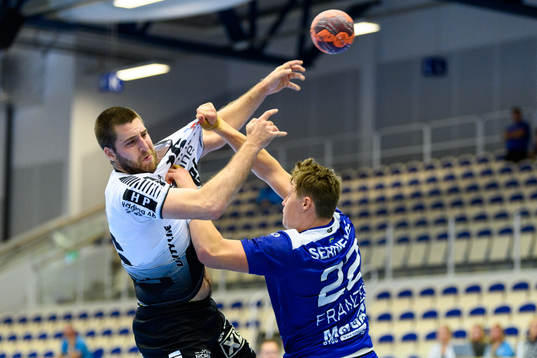 IFK Ystads Jonathan Mollerup och Alingsås Axel Franzen