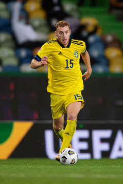 Dejan Kulusevski of Sweden