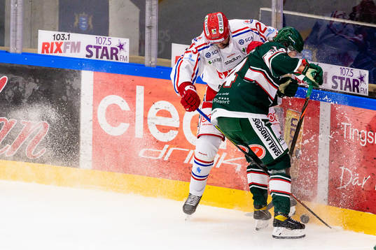 Timrås Jeremy Boyce-Rotevall och Tingsryds Elias Gunnarsson