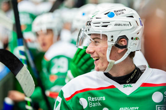 Rögles Oskar Johnsson jublar