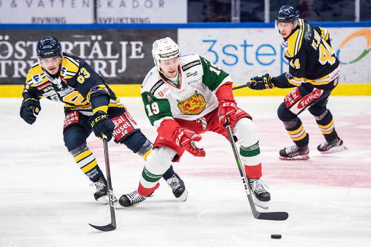 Södertäljes Axel Andersson och Moras Filip Lennström